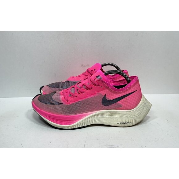 Nike ZoomX Vaporfly Next % Pink‎ Sz Mens 8.5 Womens 10 Running Shoes AO4568-600 main image 8